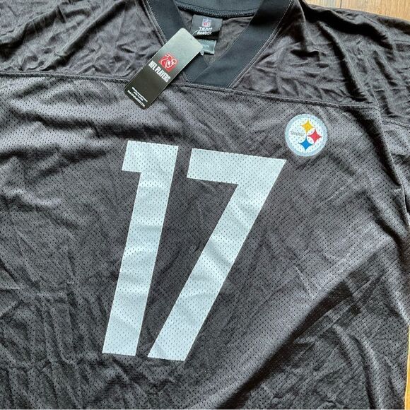NWT ❤️ Reebok NFL Pittsburgh Steelers #17 Wallace Football Jersey - Picture 3 of 8